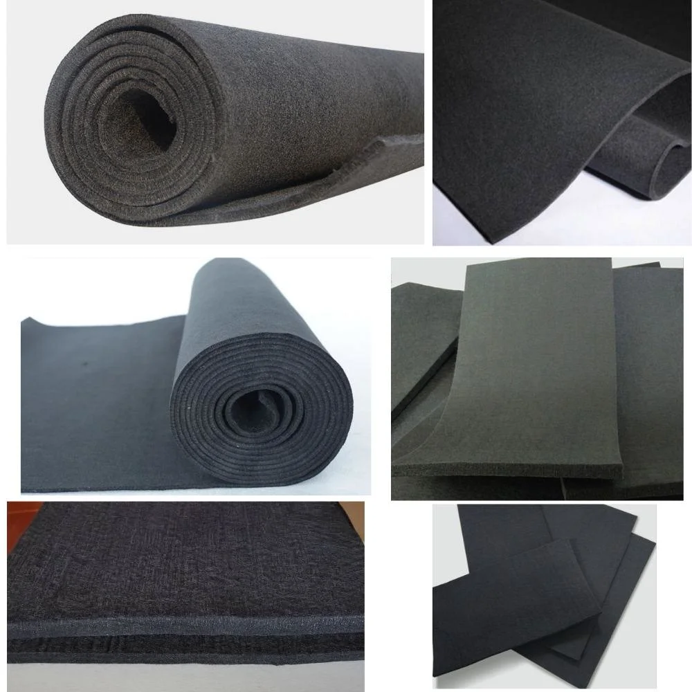 Activated Carbon Fiber Cloth Air Filtration Activated Carbon Non-Woven Cloth Active Carbon Filter Cloth Non Woven Cloth for Respirator